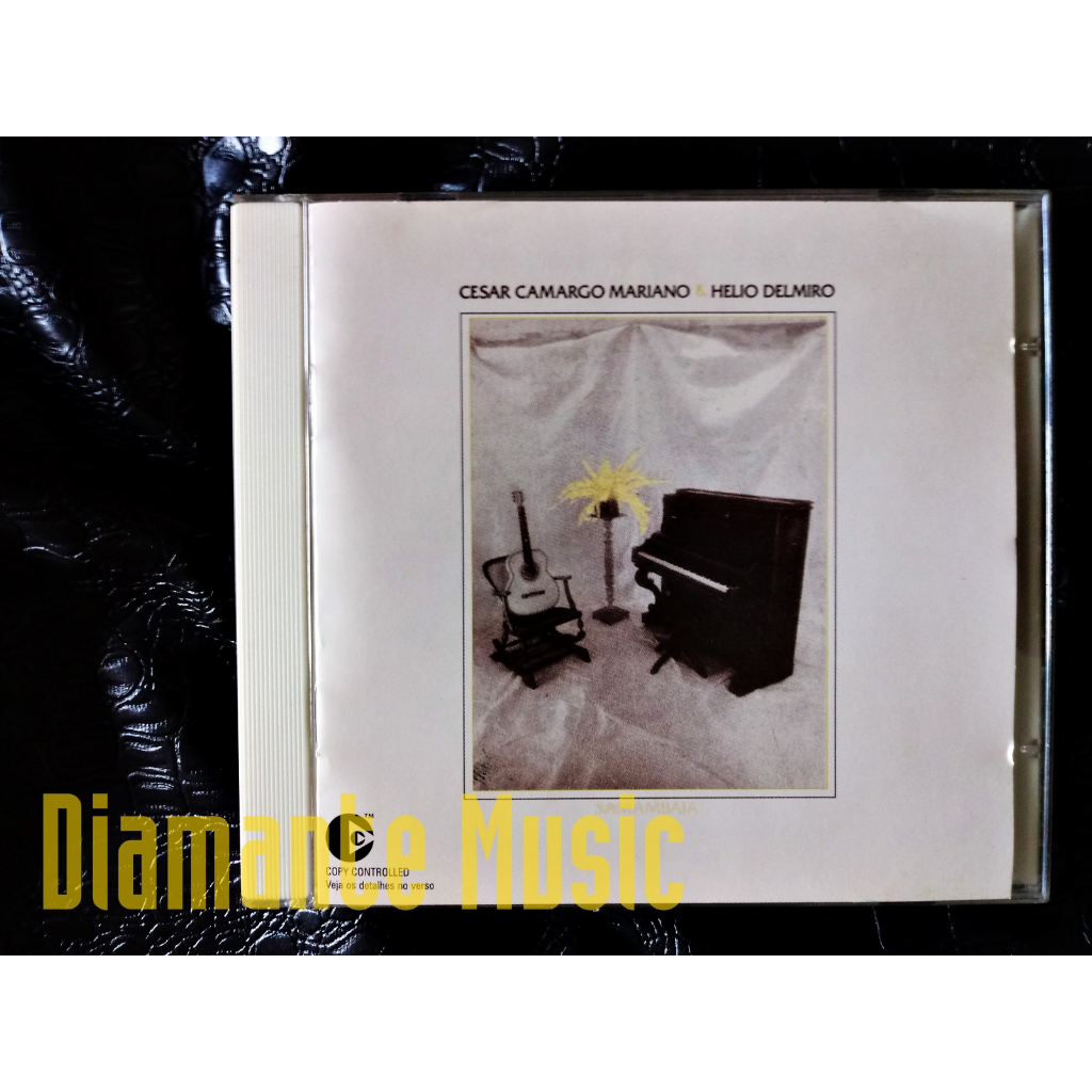 César Camargo Mariano e Hélio Delmiro - Samambaia - CD Remasterizado EX Ref. 2733