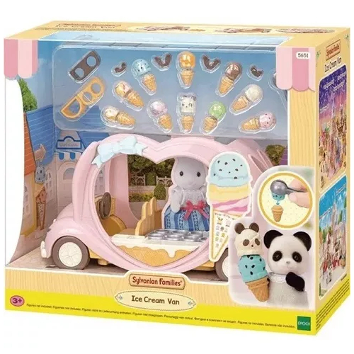 Brinquedo Sylvanian Families Van De Sorvete - Epoch Magia 5651 em Oferta na Shopee
