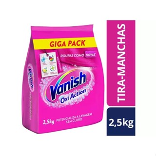 Vanish Tira Manchas Em Pó Multi Power Oxi Action 2.5Kg Refil Econômico Para Roupas Coloridas
