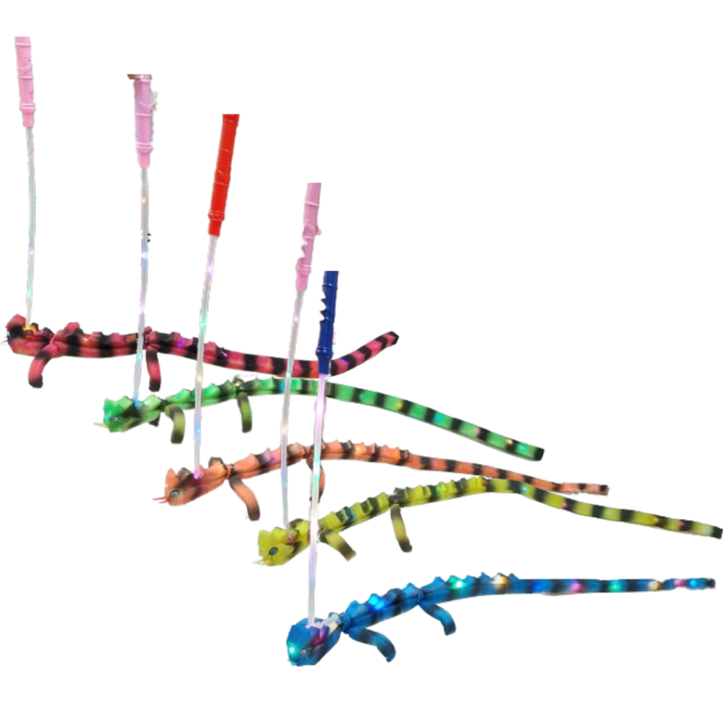 Lagarto, Jacaré e Calango LED: Brinquedos Luminosos e Divertidos!