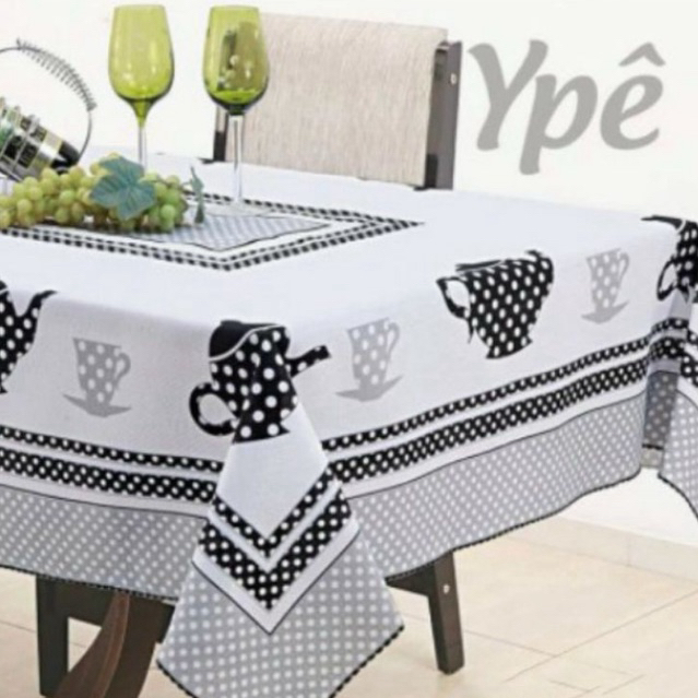 TOALHA DE MESA  ESTAMPADA - VARIAS ESTAMPAS E TAMANHOS