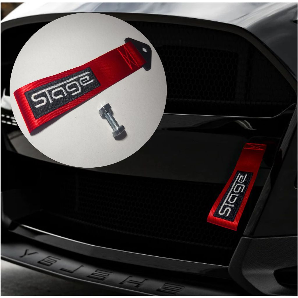 Tow Strap STAGE Fita De Reboque  Bordado 14 cores diferentes em Oferta na Shopee