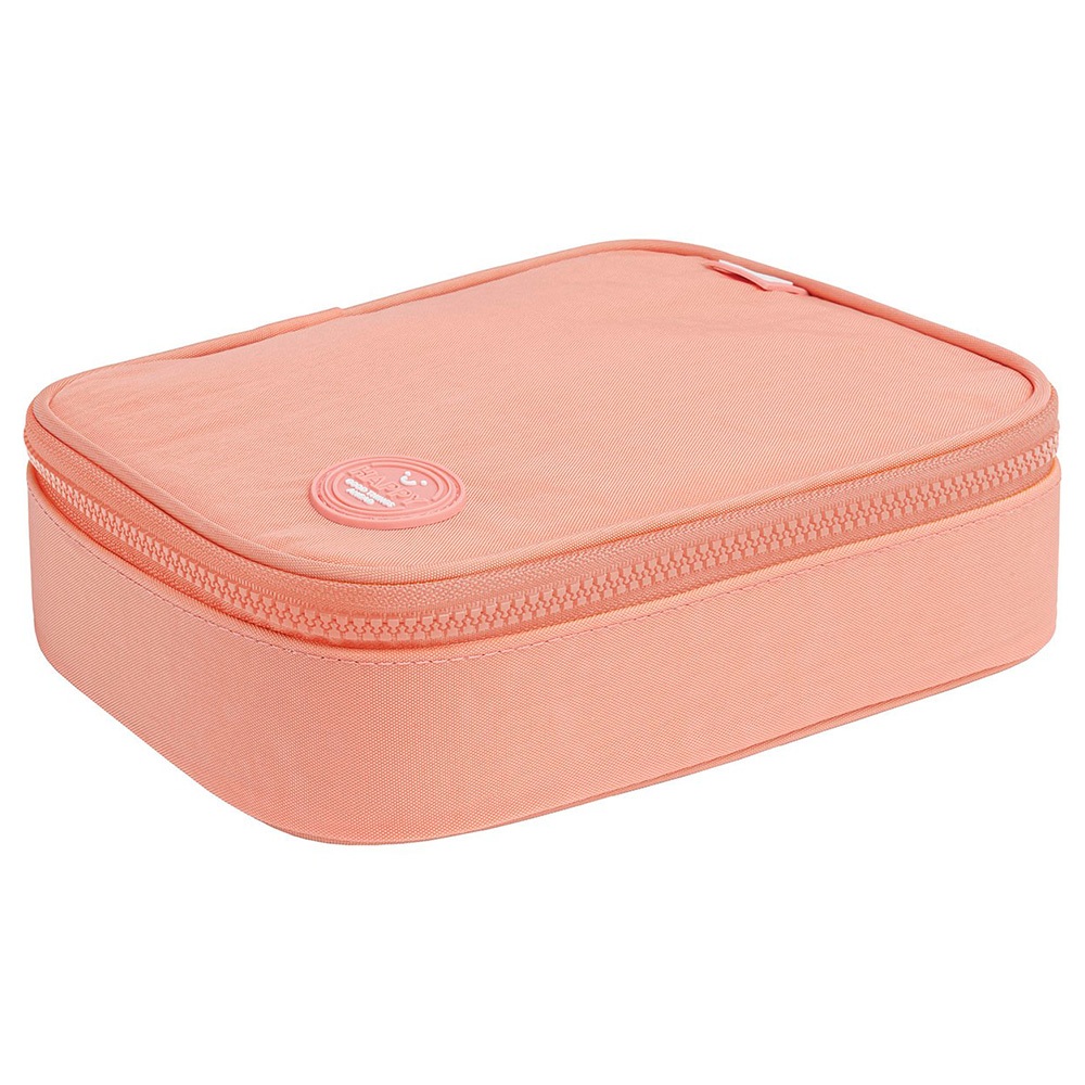 Estojo Organizador Box Happy Salmão - Tilibra
