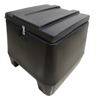 Baú Motoboy Reforçado Preto 135 Litros Entrega Delivery Entregador Ifood em Oferta na Shopee