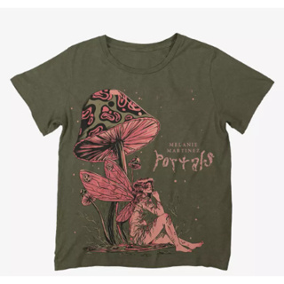 Camiseta Camisa Blusa Algodão Melanie Martinez Portals Mushroom em Oferta na Shopee