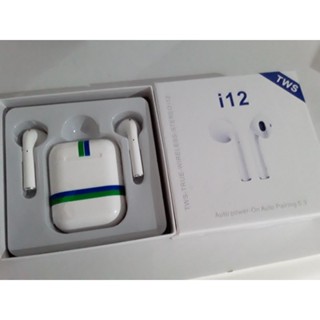Fone de Ouvido Bluetooth Sem Fio I12 TWS com Touch