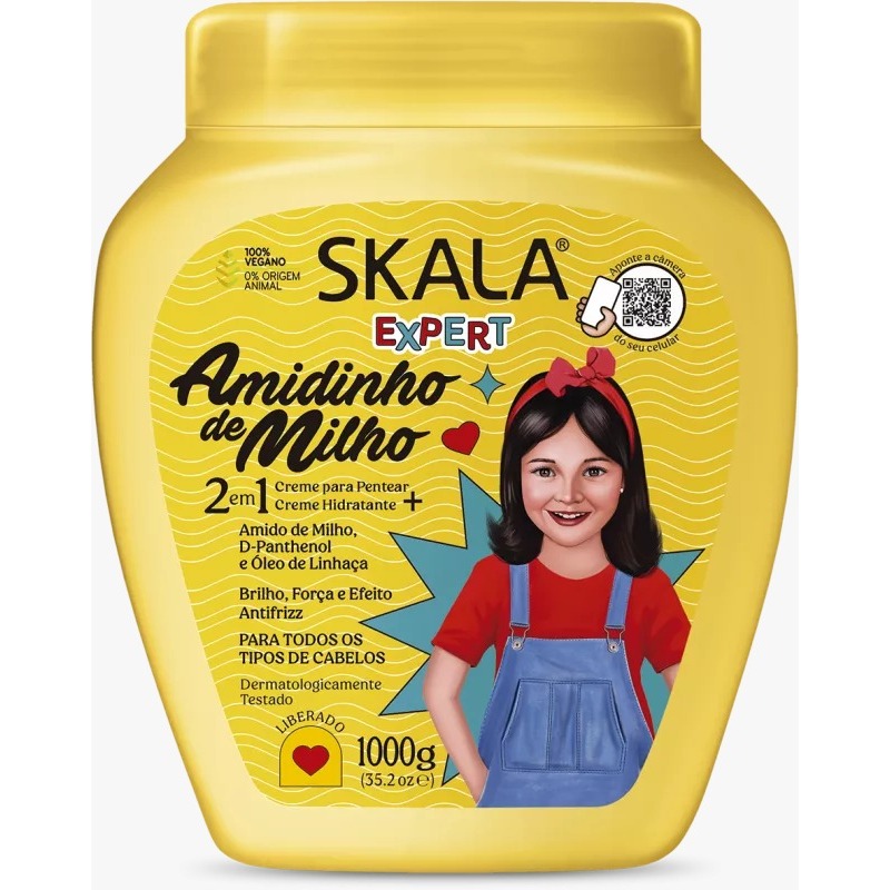 CREME SKALA 1000G AMIDINHO DE MILHO KIDS