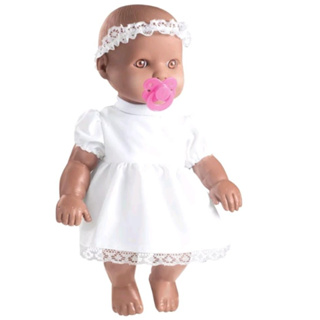 Boneca Negra Little Baby Minha Primeira Oração- Reza O Pai Nosso- em Oferta na Shopee