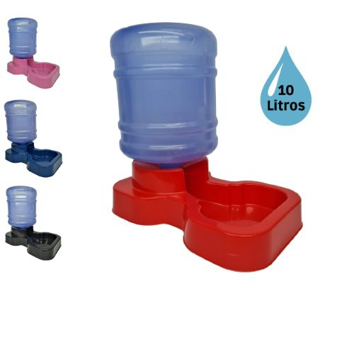 Bebedouro Automático com Galão 10lts Cachorro Grande Porte Cães Pet
