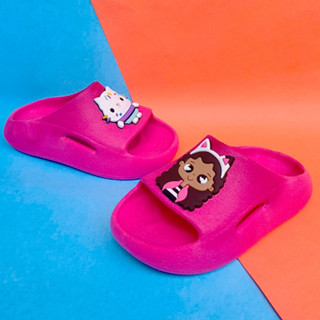 Chinelo Nuvem Infantil Menina e Gatinho