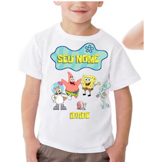 CAMISETA PERSONALIZADA - BOB ESPONJA