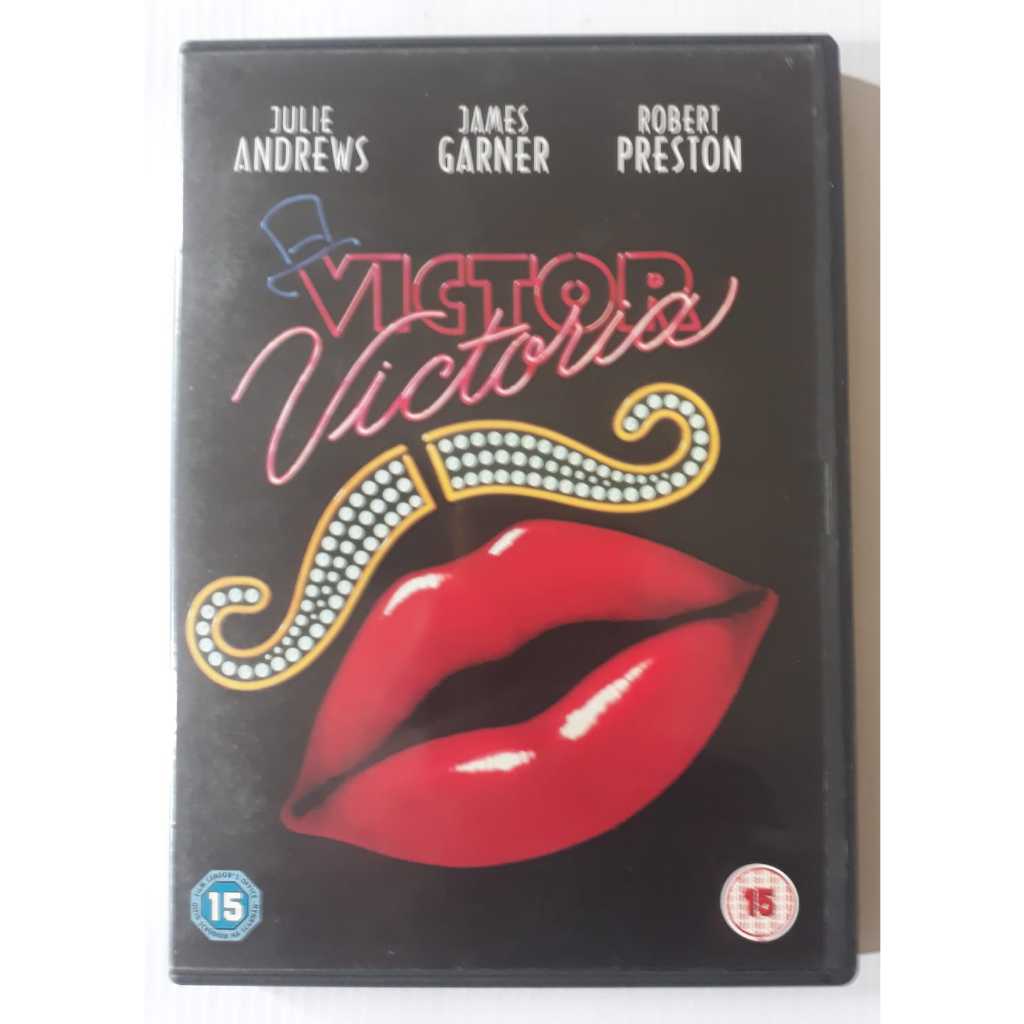 Dvd Victor Victoria - Julie Andrews - Importado Região 2 - Sem Áudio em Português - Original Usado