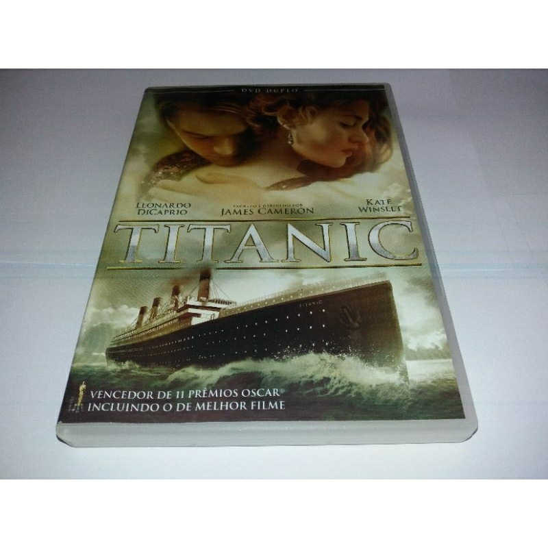 Dvd Duplo - Titanic - 1997 - James Cameron - Leonardo DiCaprio - Dublado
