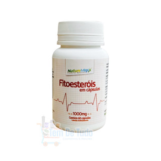 Fitoesteróis em cápsulas de 1000mg 60caps - Super Promoção 50%Off