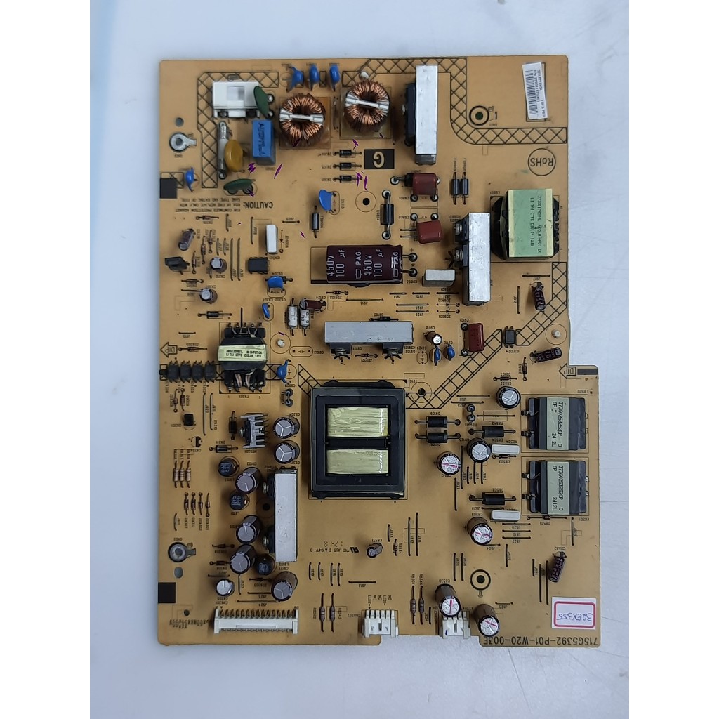 placa da fonte tv sony kdl-32ex355 kdl-32bx325 kdl-32bx425 / 715g5392-p01-w20-003e