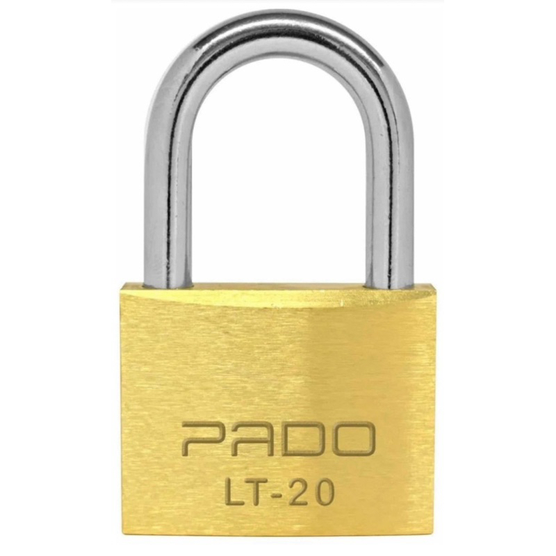 Cadeado De Latão Pado Lt - 20mm 2 Chaves