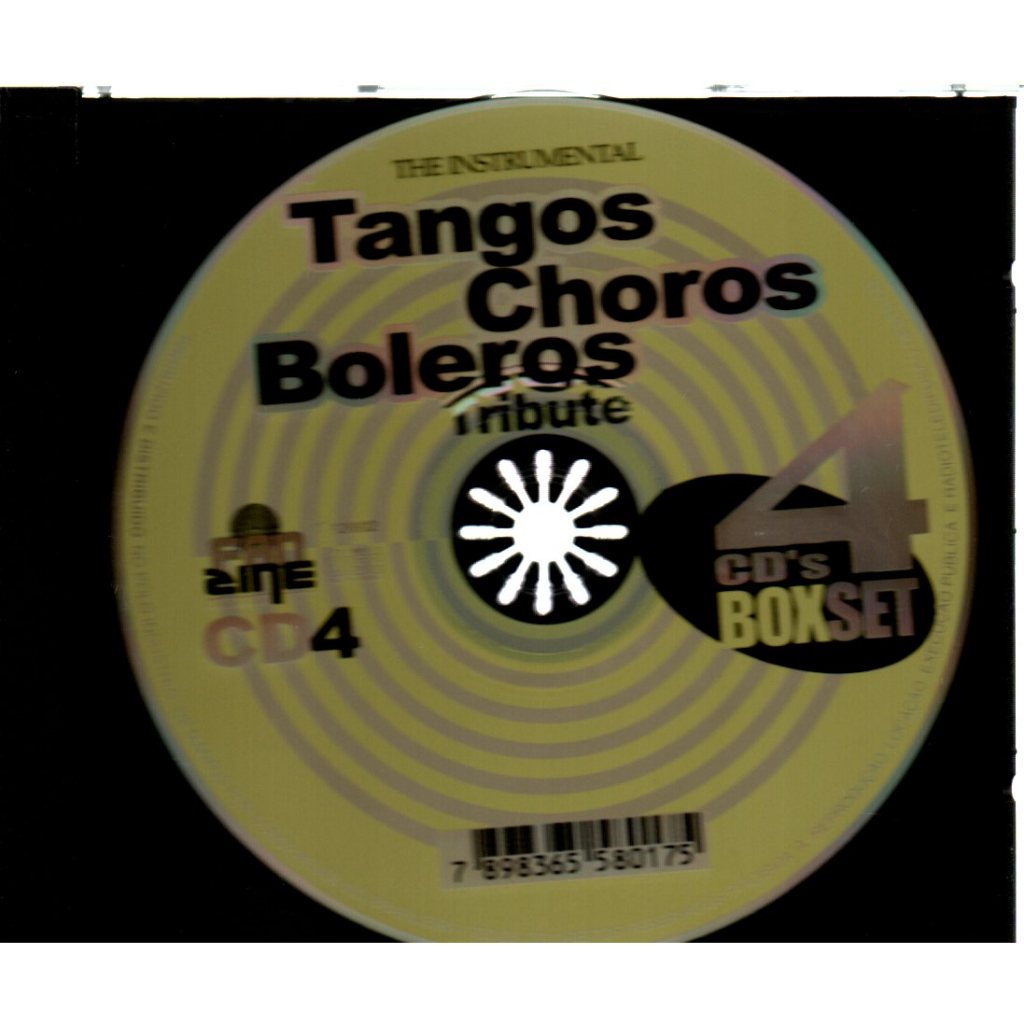 CD The Instrumental Tangos Choros Boleros Tribute, CD 4