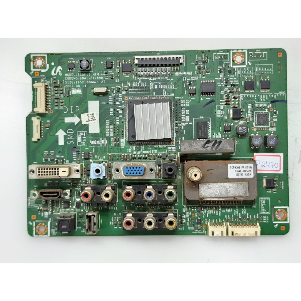 placa principal tv monitor samsung 2033m / bn91-04526a