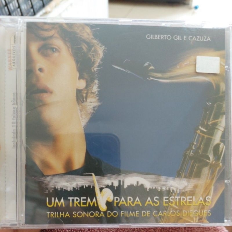 GILBERTO GIL E CAZUZA UM TREM PARA AS ESTRLAS CD DESLACRADO AA
