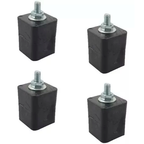 Kit com 4 Coxim Mini Calço Para Ar Condicionado