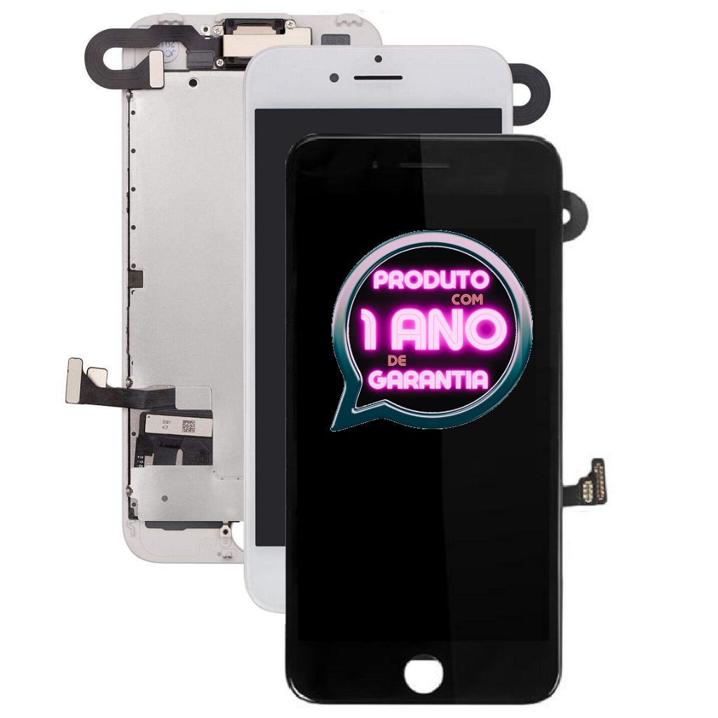 Tela Frontal Touch Display Compatível iPhone 8 Plus A1864 A1897 + Câmera + Envio Hoje!
