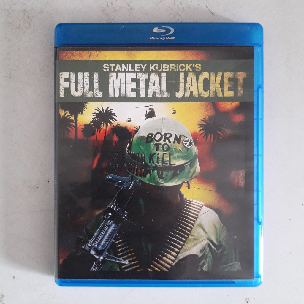 Blu-Ray Full Metal Jacket - Nascido Para Matar - Stanley Kubrick - Importado
