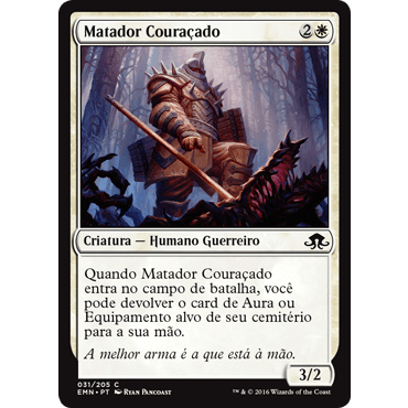Matador Couraçado (Humano / Guerreiro) - Magic The Gathering