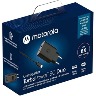 Carregador turbo Motorola Duo