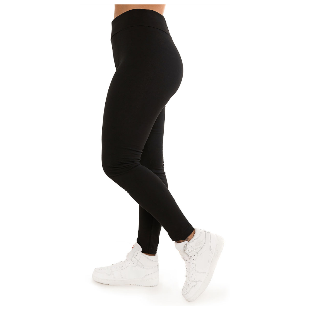 Calça Legging Leg Feminina Fitness Cotom Academia Corrida Caminhada Super Confortável Não Transparente