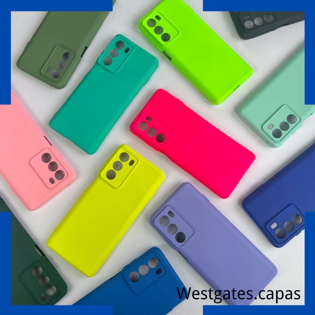 Capa silicone veludo Soft TPU Liquid Compativel  Motorola MOTO Edge20Pro/Edge20Lite/One/One Vision/One Fusion/One Hyper