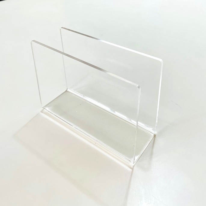 Porta guardanapo em acrilico Minimalista Decoração Mesa