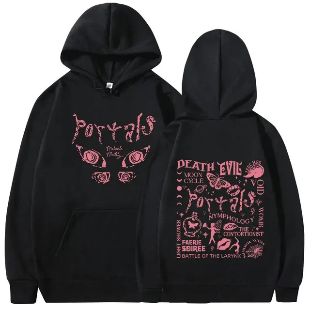 Moletom Basico Álbum Portals Hoodie Canguru Unissex Melanie Martinez Blusa Confortável Com Capuz em Oferta na Shopee