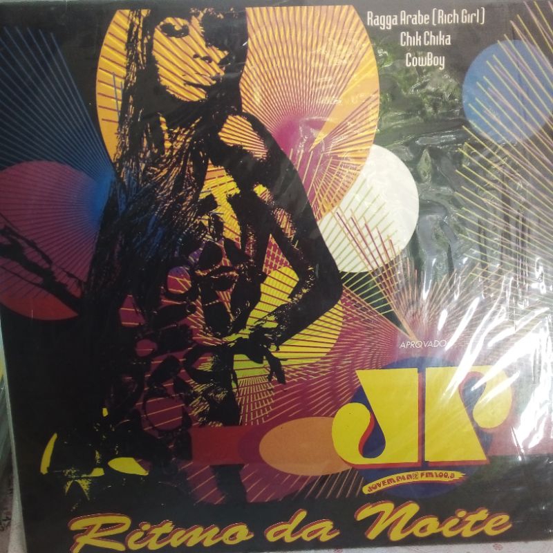 Disco Vinil joven pan ritmo da noite