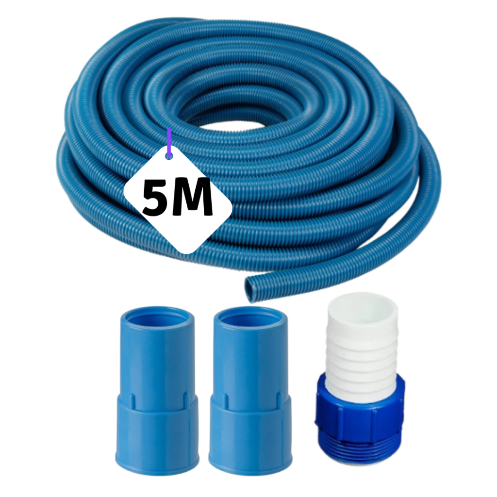 Mangueira flutuante para piscina 5M + engates