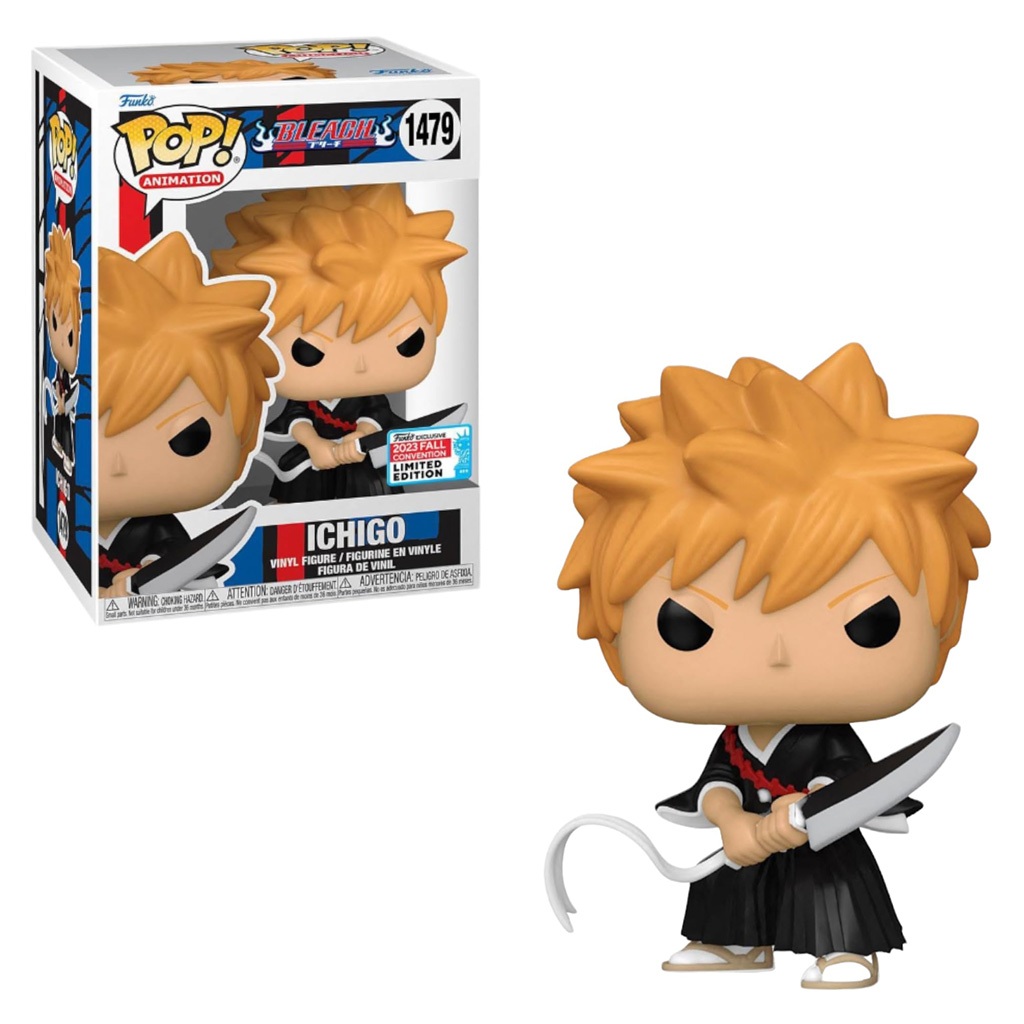 FUNKO POP ANIMATION BLEACH NEW YORK COMIC CON 2023 - ICHIGO 1479 NOVO ORIGINAL