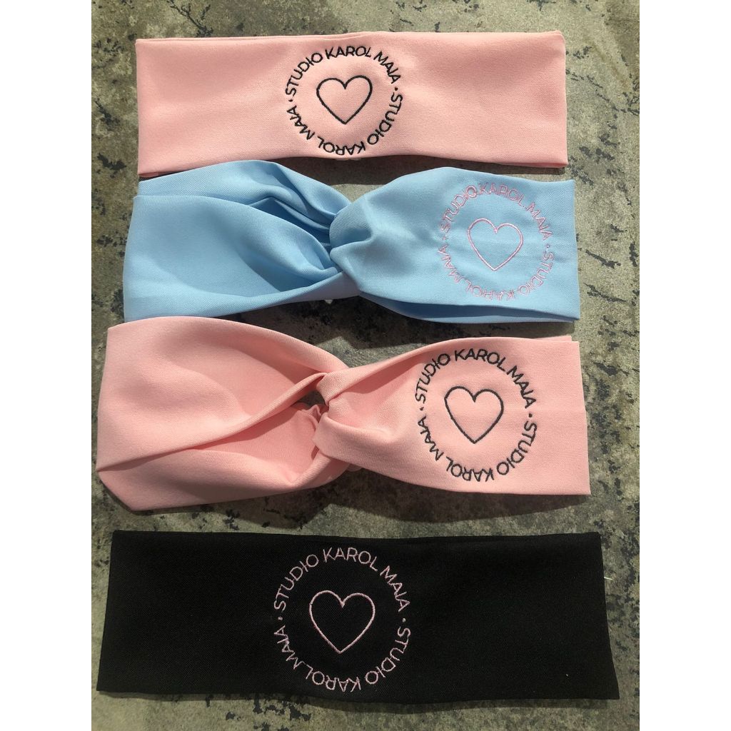 Faixa de cabelo sem bordado - item não personalizável