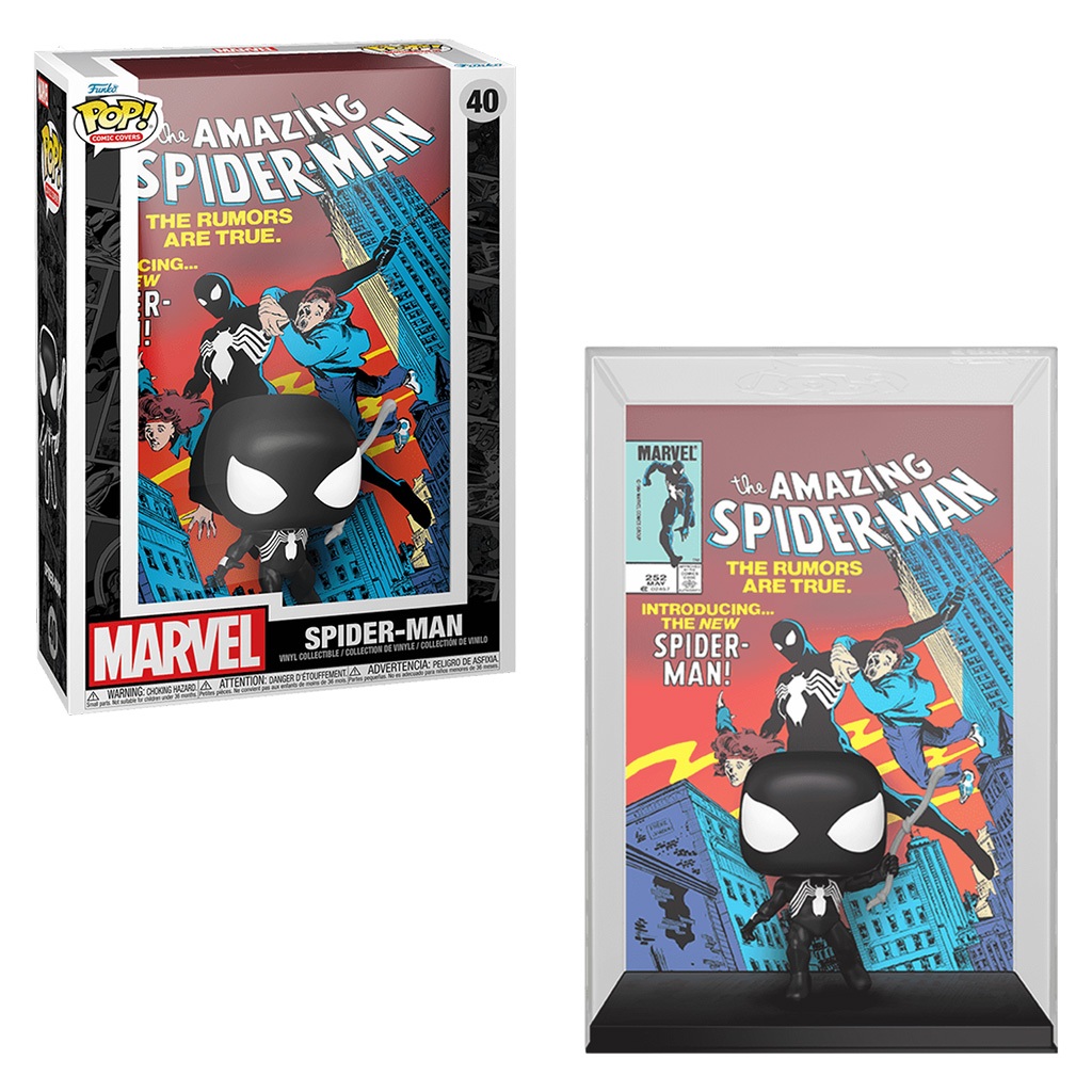 FUNKO POP COMIC COVERS MARVEL THE AMAZING SPIDER-MAN - SPIDER-MAN 40 (72503) NOVO ORIGINAL