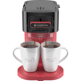 Cafeteira Elétrica Filtro Lavável Single Up CAF-230 600W Vermelha Preta 127V Cadence em Oferta na Shopee