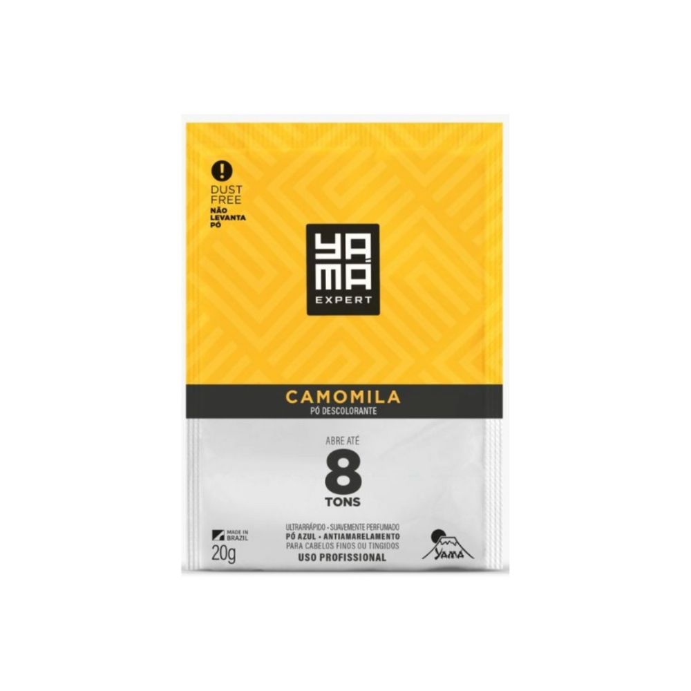 Pó Descolorante Yamá Camomila 20g em Oferta na Shopee