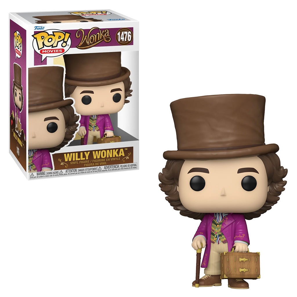 FUNKO POP WILLY WONKA 1476 NOVO ORIGINAL