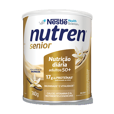 Nutren Senior Complemento Alimentar Baunilha, 740g