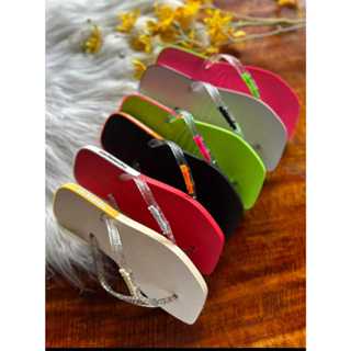 Kit c/ 12 Pares Chinelo Feminino Adulto 58 NOVIDADE