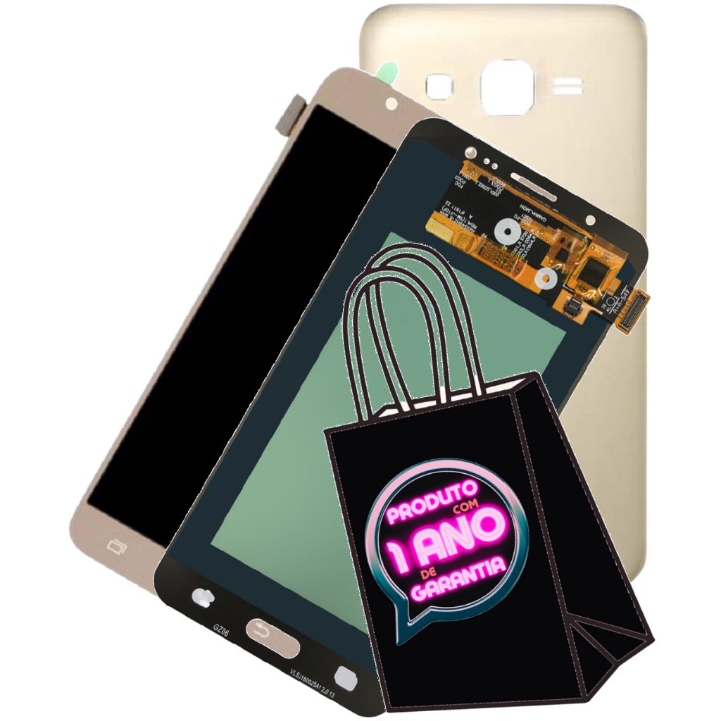 Tampa Compatível Com Galaxy J7 J700 Normal 2015 Traseira Fundo + Display Amoled!