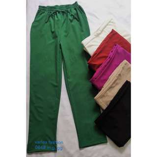 calca feminina de malha basico em Oferta na Shopee