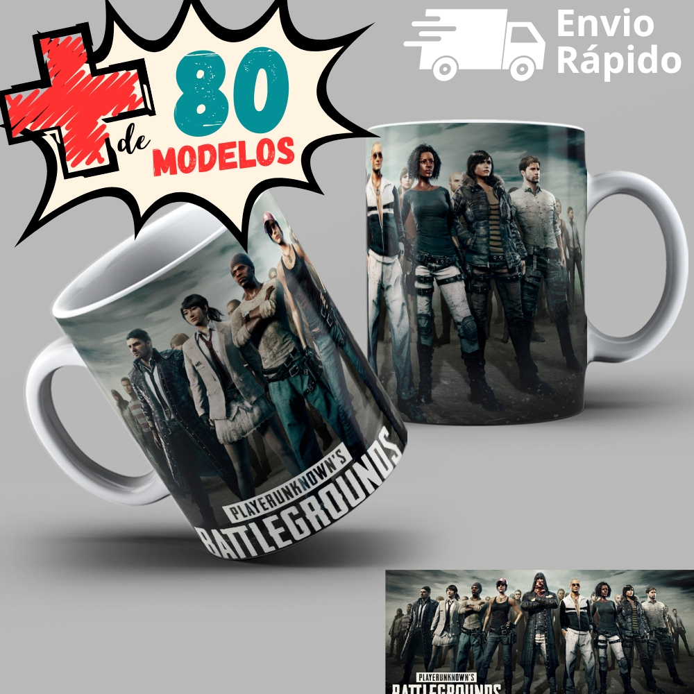 Caneca PUBG Game PlayerUnknown's Battlegrounds