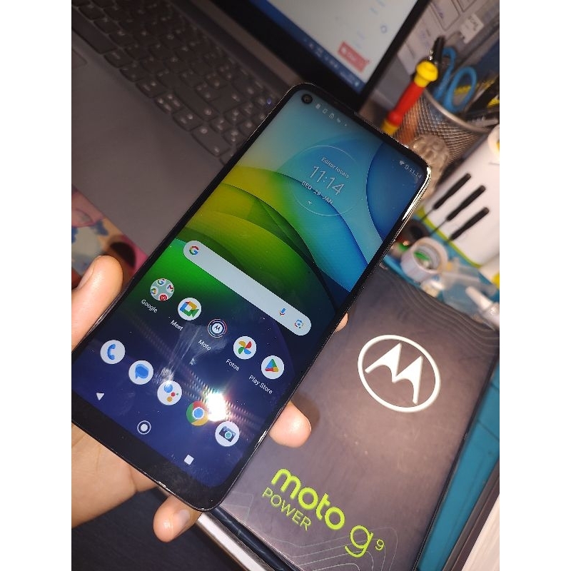 Smartphone Motorola Moto G9 Power 128Gb 6,8" (Semi novo, Sem acessórios)