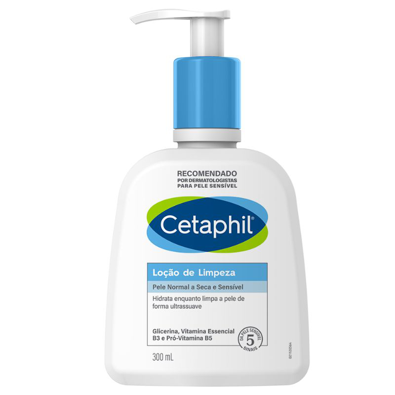 Cetaphil Loção Limp Facial Corp Sensível E Seca Pump 300ml