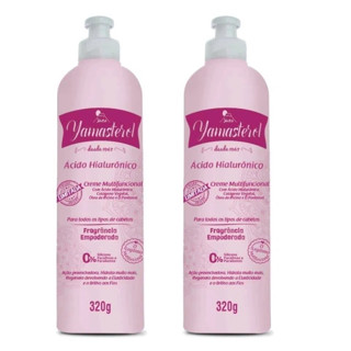 Kit com 2 Creme Multifuncional Yamasterol Ácido Hialurônico 320g