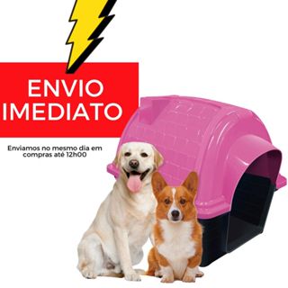 Casinha P/ Cachorro Grande N5 Casa Iglu Pet Com Proteção Raios UV - Envio imediato.