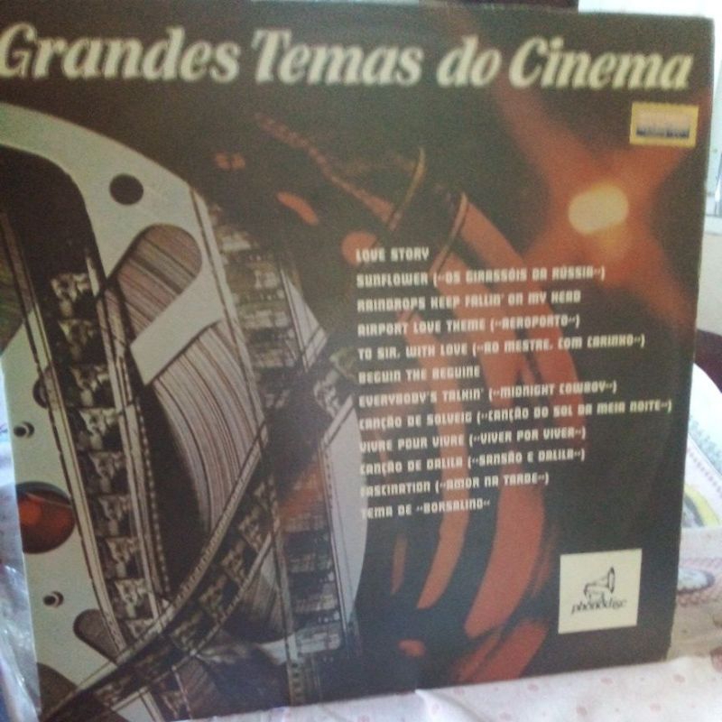 Disco Vinil Grandes Temas do Cinema